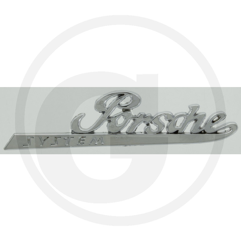 Lettering Chrome (Porsche) 1490003390300CR