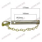 Top Link Pin (Cat.2 ) with Chain, 25mm x 177mm