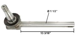 Spindle Left Hand - Heavy Duty MF,165, 168, 175, 178, 185, 188, 265, 275, 285, 290, 575, 590, 675, 690