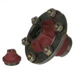 FRONT WHEEL HUB WITH STUDS, NUTS & CAP (5664)