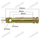 Lower Link Implement Mounting Pin (Cat. 1), 22mm x 136mm