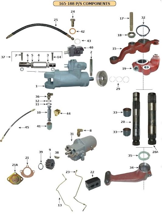165-188 Power steering 