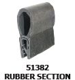 Dash rubber with lip MF 35 (03608115)