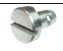 Grill button plated, (03608119)