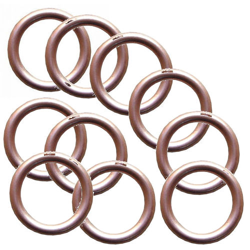 Crush washers 14mm x 20mm x 2mm pack of 10