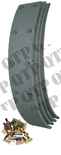 Brake Lining, Length: 14