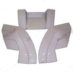 Mudguard / Fender Trim - Pair & Back Panel Suitable For Massey Ferguson