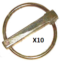 LINCH PIN 9.5 X 42 MM x 10