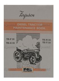 Diesel Tractor Service Instruction Booklet 