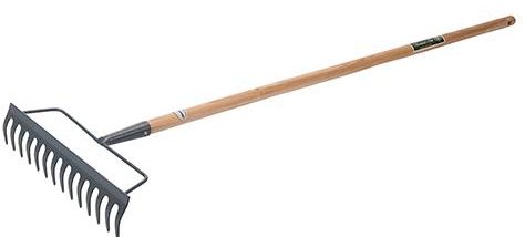 Garden Rake Premium Ash