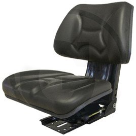 Mechanical suspension seat with suspension 