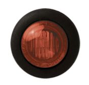 Round Marker Lamps Red 30mm