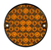 Round 95mm European Style Lamps Amber