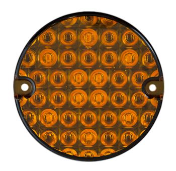 Round 95mm European Style Lamps Amber