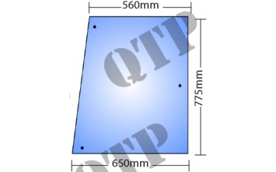 Glass Side RH Ford 3 holes 40, 60, M, TM, TS, 