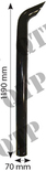 Exhaust Pipe Ford TL, 40 TS (409866)