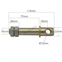 Stabiliser Pin