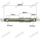 Top Link Pin Dual Cat (Cat. 1/2), 19mm x 182mm