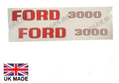 FORD & FORDSON DECAL SET  3000
