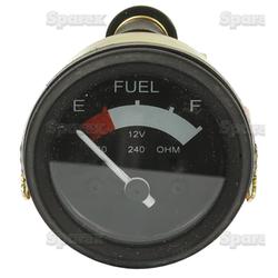 Fuel Gauge Volts: 12. Display without scale  Fitting  52mm. 