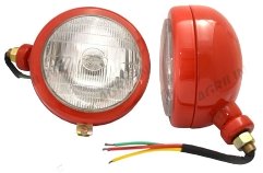 Headlight - Side Mounting (Pair) Red