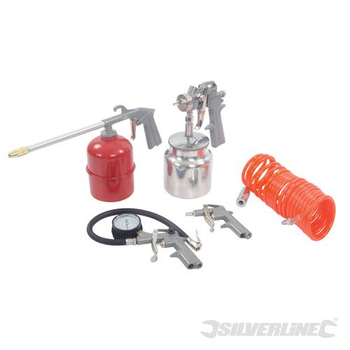 Air Tools & Compressor Accessories Kit 5pce