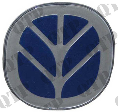 Badge Fiat - Front Grill Blue