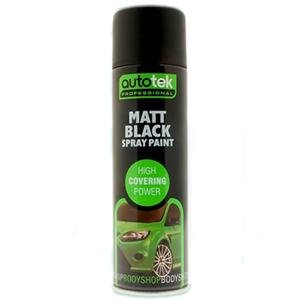 Spray Paint, Matt Black - 500ml