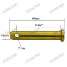 Metric Clevis Pin (16mm) x 97mm