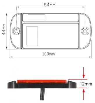 Low Profile Marker Lamps 