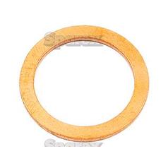 Copper washer ID5 X OD9 10 Pack