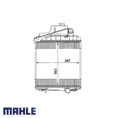 RADIATOR SUITABLE FOR JOHN DEERE