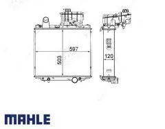 RADIATOR SUITABLE FOR JOHN DEERE