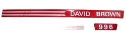 Decal Set David Brown 996 1972-74