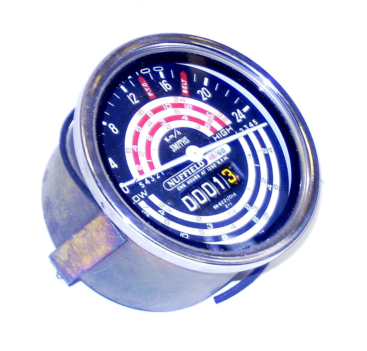 Nuffield Tacometer clock Kilometres Per Hour