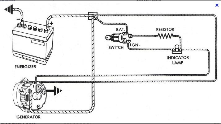 Alternator wireing Dia