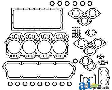  A-70226500 Gasket Set, Overhaul with Seals Allis B