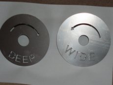 Plough marker Disks, (01702850)