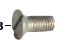 Brake drum retainer screw each, (03908212)