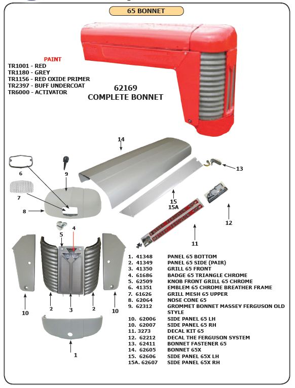 MF 65 Bonnet