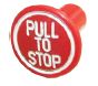 Pull to stop knob Red, (03602883)