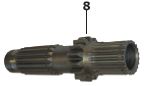 Main bottom shaft item 8, (03252841)