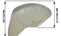 Mudguards Pair Selectamatic, (07608130)