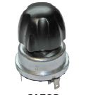 Light switch with egg shaped knob, (03505580)