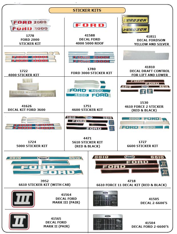 Decals Page 1