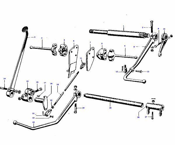 T20 Brake rods 