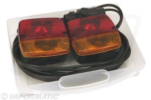 Magnetic trailer light kit7m