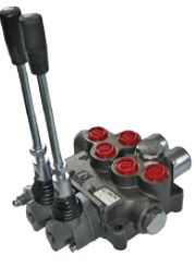 Spool valve 2 bank 1/2