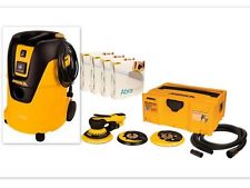 Mirka DEROS Orbital Sander Deco Kit 2 + 1025L Vacuum + Abranet Discs & Hose NEW!